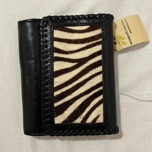 New Leather and Calfskin mini Wallet